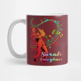 A Man With Saxophone-Sarah Vaughan Mug